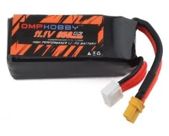 Hobbywing Elegant Shop 6 OMP Hobby 3s LiPo Battery 45C (11.1V/650mAh) w/XT30 Connector